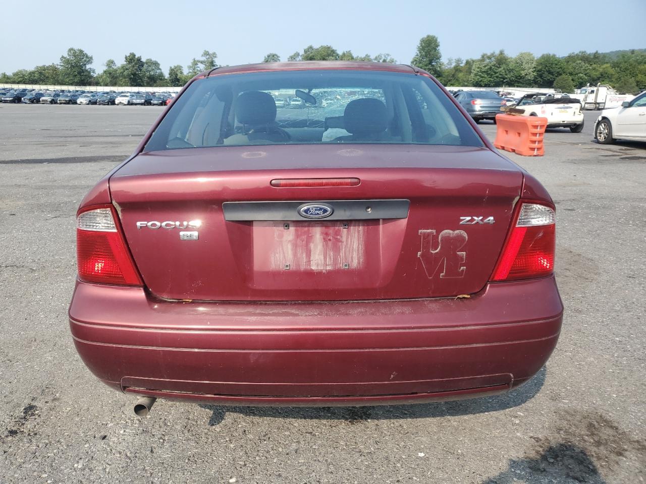 2006 Ford Focus Zx4 VIN: 1FAFP34N96W153095 Lot: 93617265