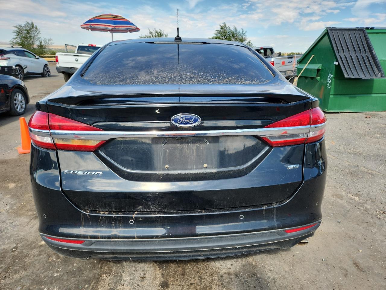 2017 Ford Fusion Se VIN: 3FA6P0H70HR416624 Lot: 70662985