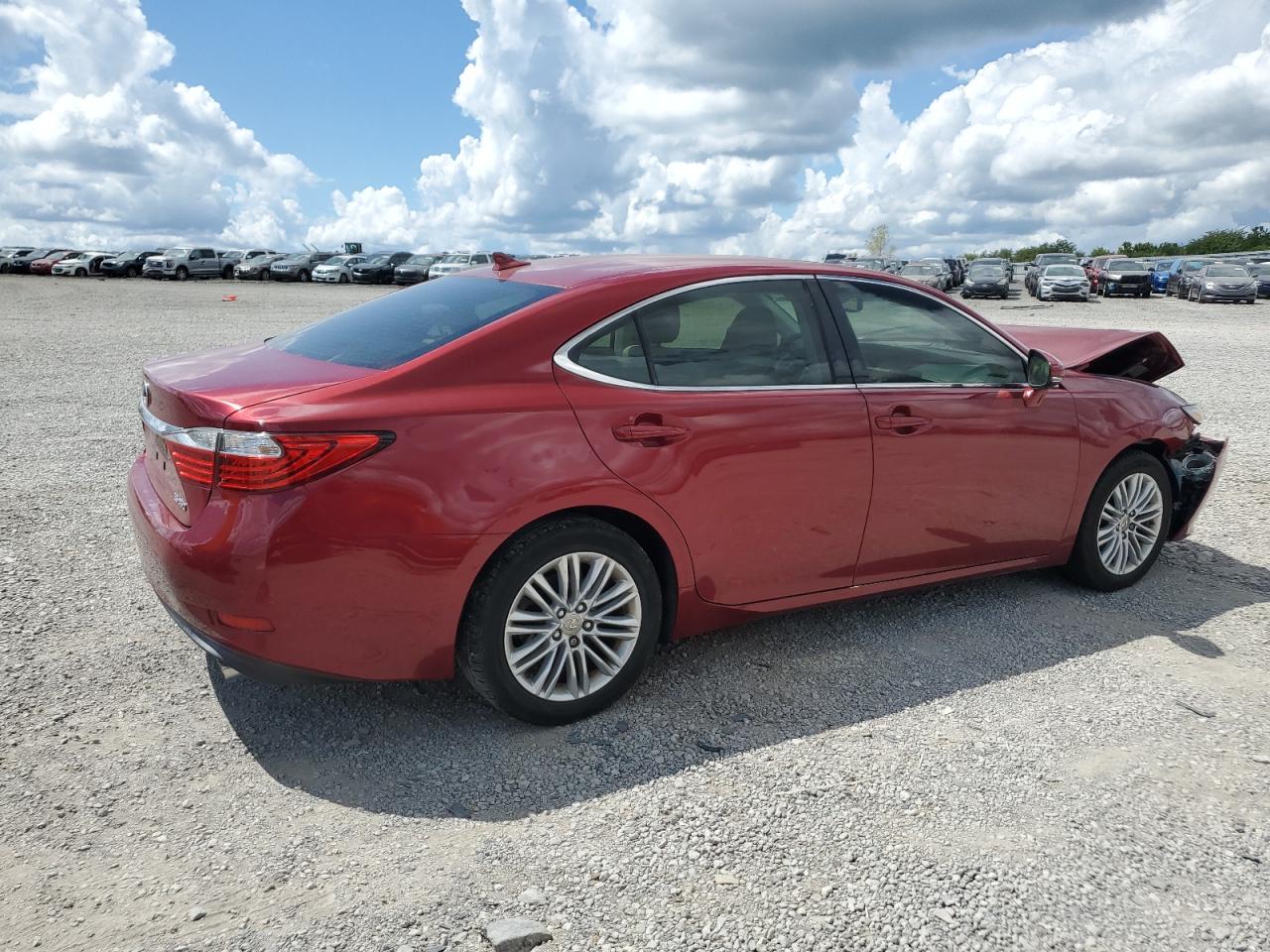2013 Lexus Es 350 red null gas JTHBK1GG5D2021303 photo #4