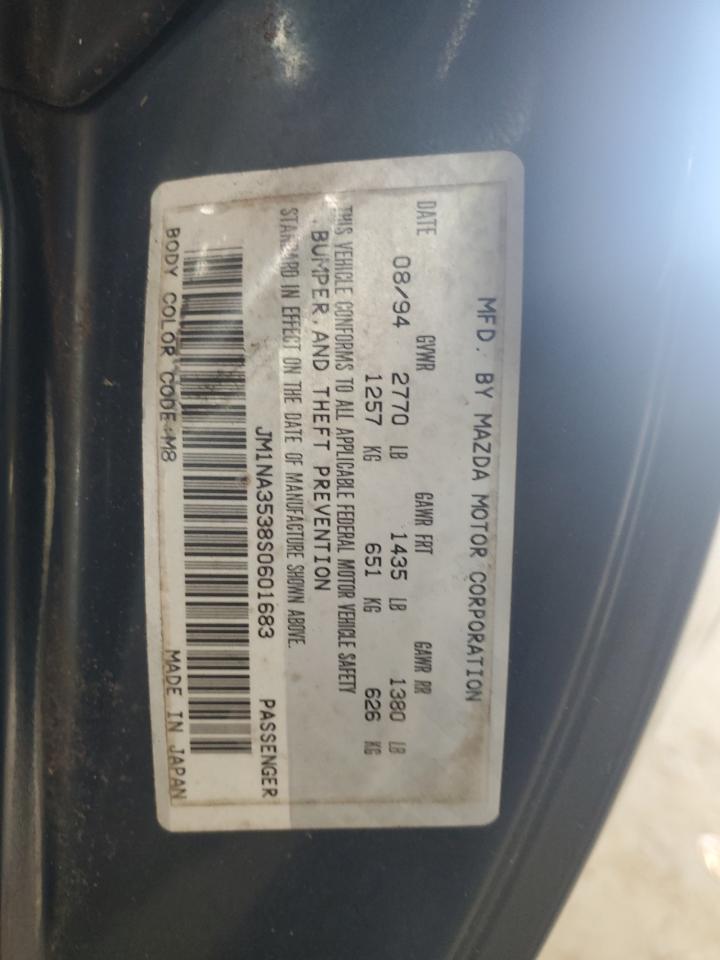 1995 Mazda Mx-5 Miata VIN: JM1NA3538S0601683 Lot: 68971905