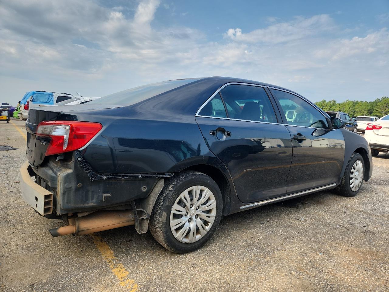 2013 Toyota Camry L charcoal null gas 4T1BF1FK7DU266681 photo #4