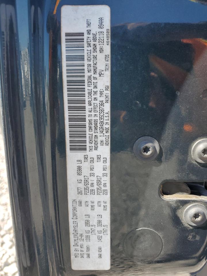 2005 Jeep Grand Cherokee Laredo VIN: 1J4GR48K95C587364 Lot: 70311355