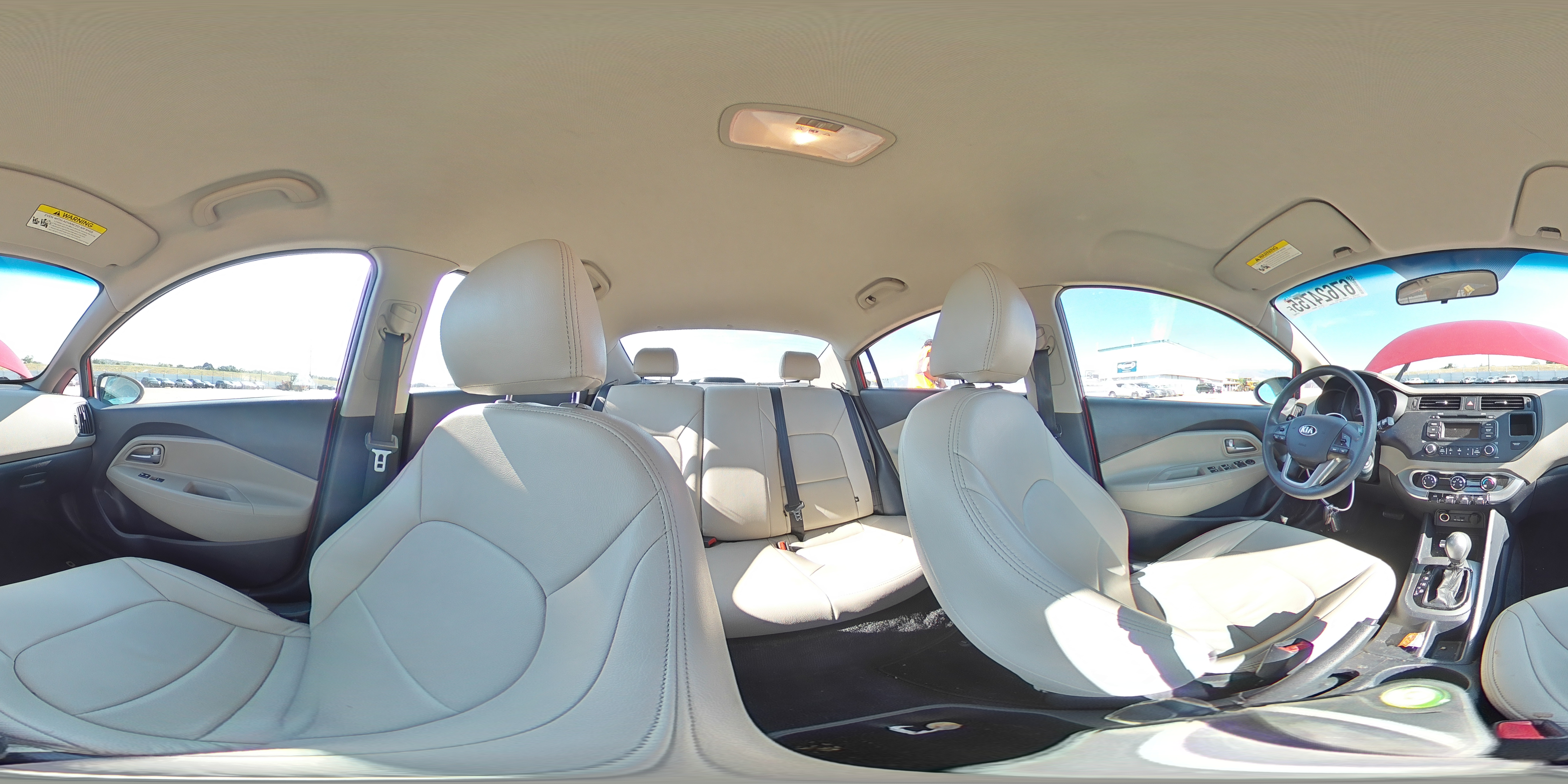 2014 Kia Rio Lx VIN: KNADM4A35E6352062 Lot: 67624755