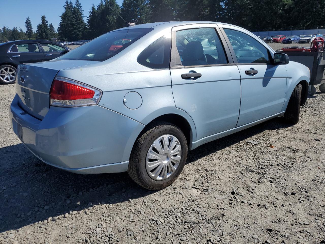 2008 Ford Focus S/Se blue null gasoline 1FAHP34N38W133758 photo #4