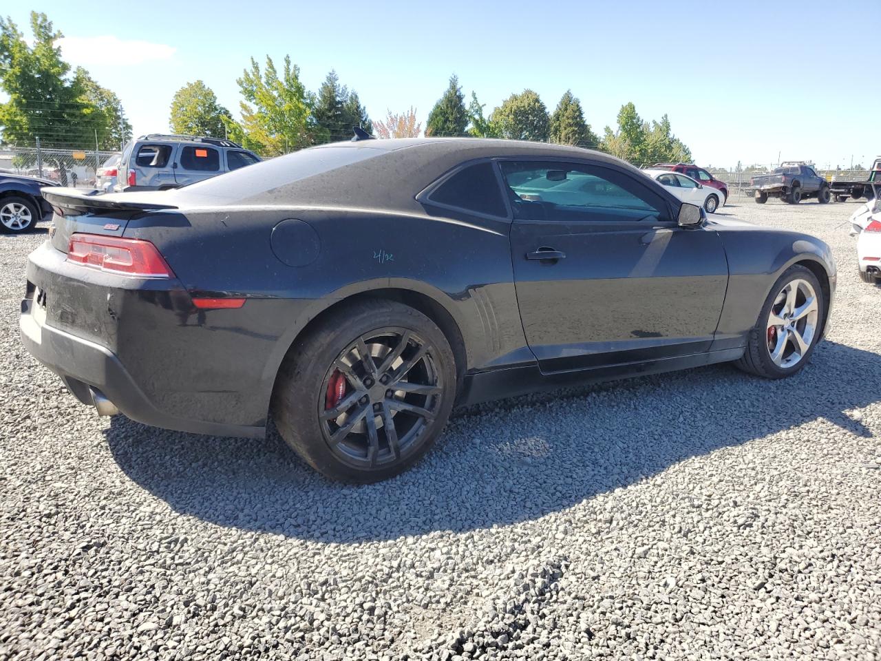 2015 Chevrolet Camaro Ss black  gas 2G1FG1EW3F9297507 photo #4