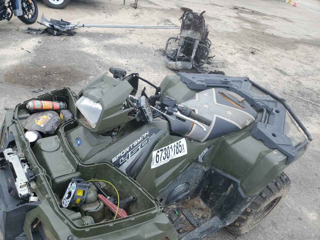 2019 Polaris Sportsman 450 H.o. VIN: 4XASEA502KA602976 Lot: 67301185