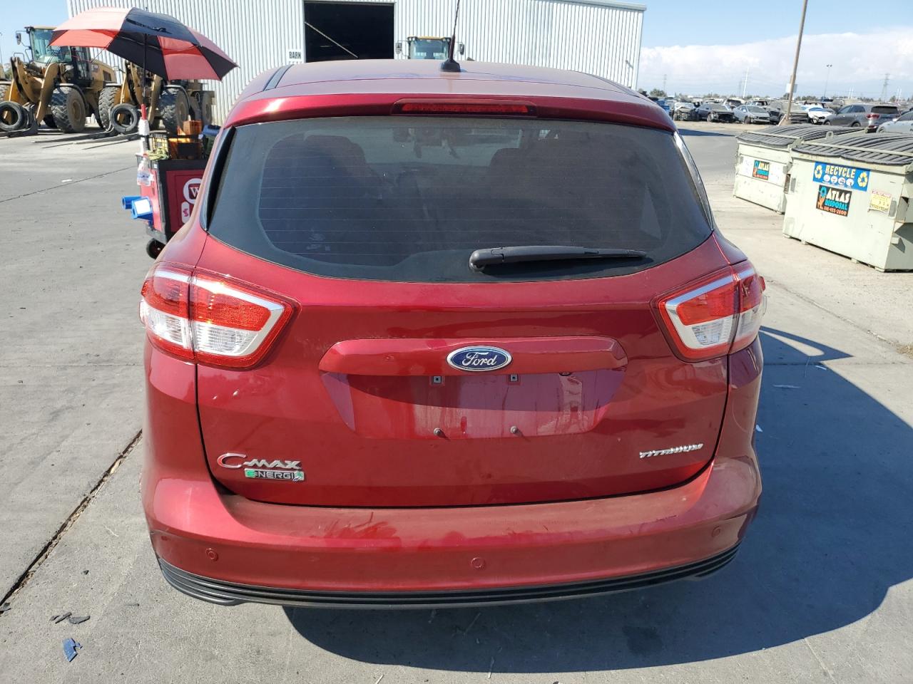 2017 Ford C-Max Titanium VIN: 1FADP5FU6HL110118 Lot: 70360375