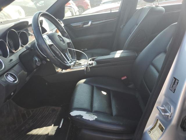 Sedans MERCEDES-BENZ C-CLASS 2012 Srebrny
