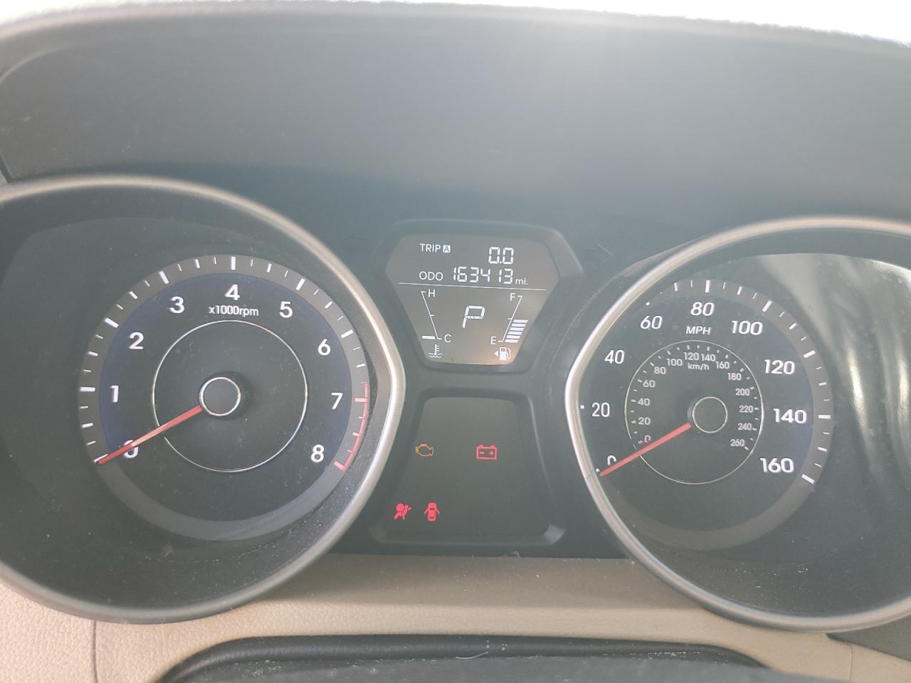 2013 Hyundai Elantra Gls VIN: 5NPDH4AE1DH437736 Lot: 68653975