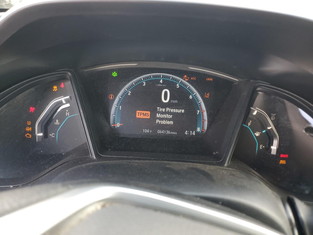 2019 Honda Civic Lx VIN: 2HGFC4B66KH303634 Lot: 70233665