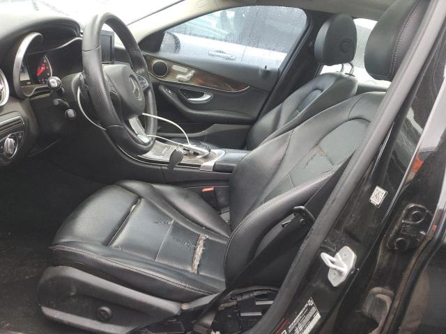 Sedans MERCEDES-BENZ C-CLASS 2016 Czarny