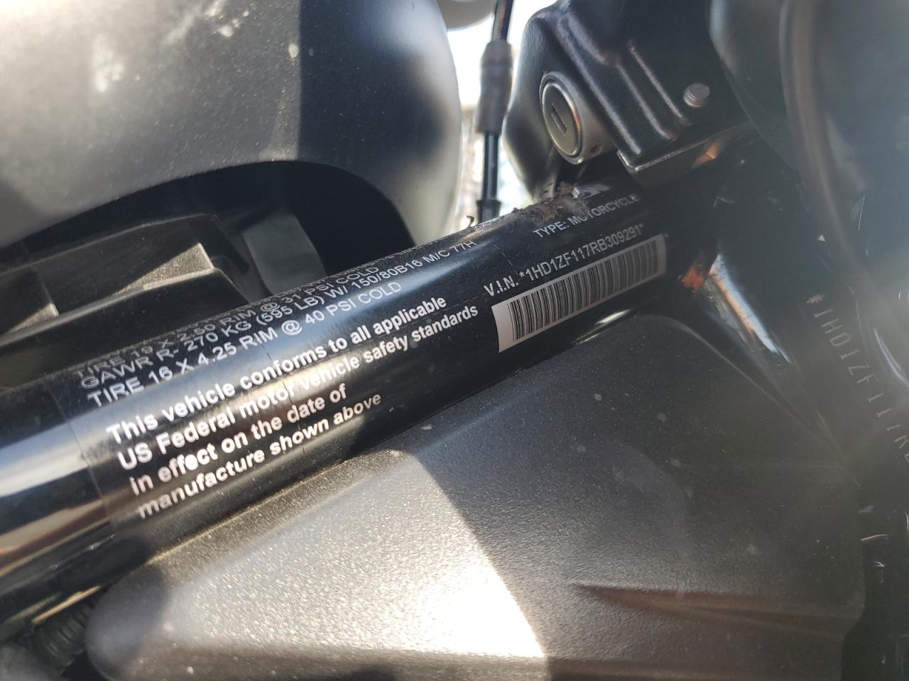 2024 Harley-Davidson Rh975 S VIN: 1HD1ZF117RB309291 Lot: 70715965