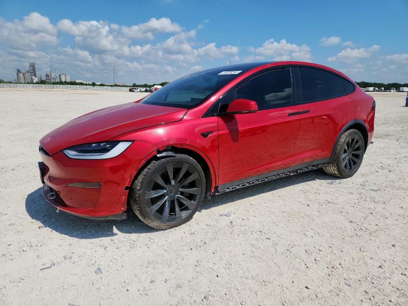  TESLA MODEL X 2023 Czerwony