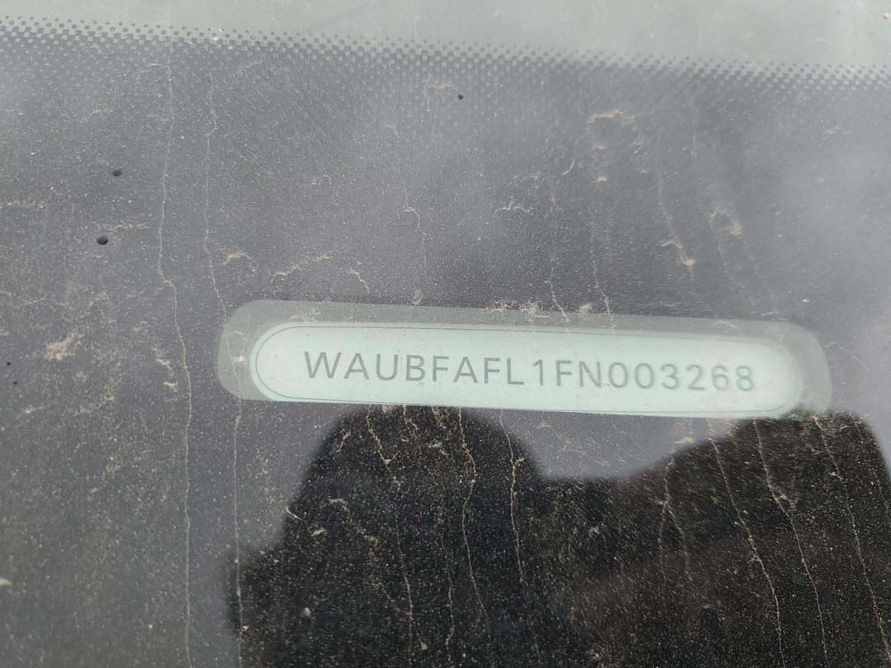 2015 Audi A4 Premium VIN: WAUBFAFL1FN003268 Lot: 70275955