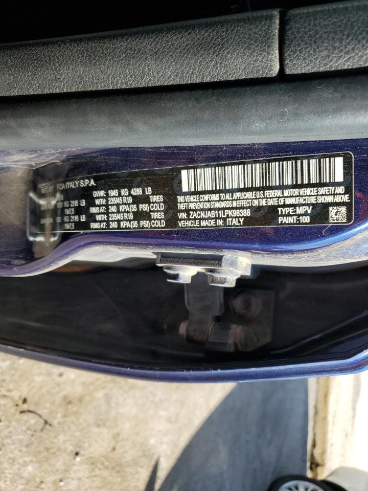 ZACNJAB11LPK98388 2020 Jeep Renegade Latitude