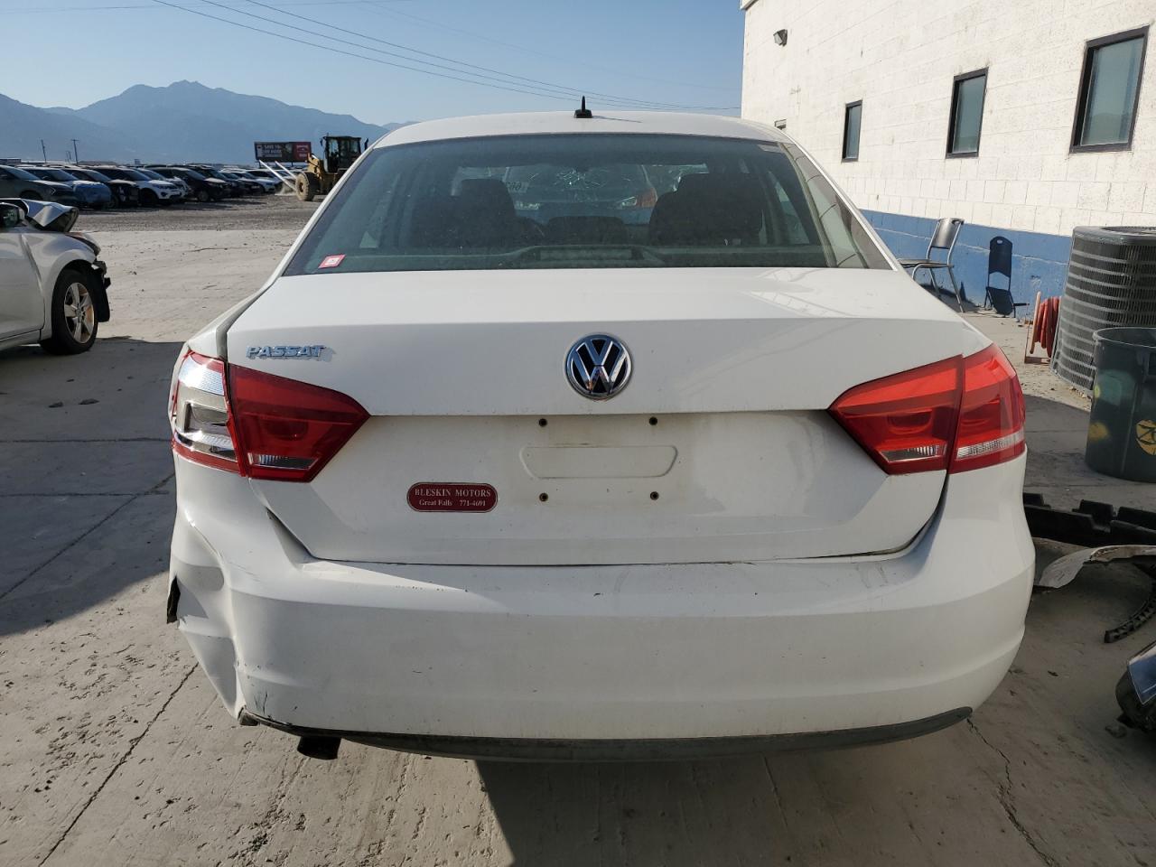 2012 Volkswagen Passat S VIN: 1VWAP7A34CC024450 Lot: 66349645