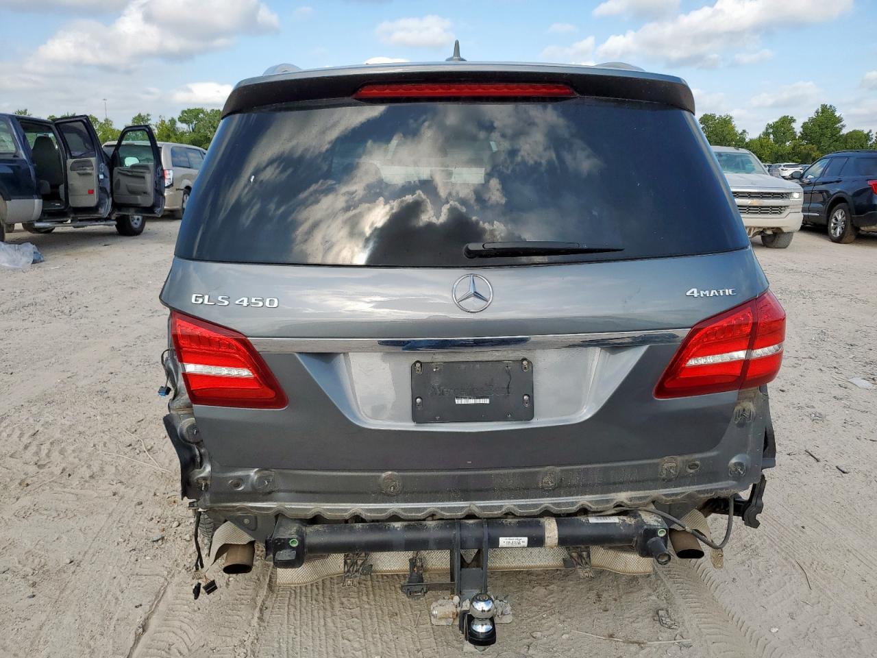 2018 Mercedes-Benz Gls 450 4Matic VIN: 4JGDF6EE1JB073922 Lot: 70771685