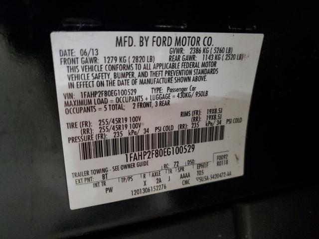 2014 FORD TAURUS LIMITED  