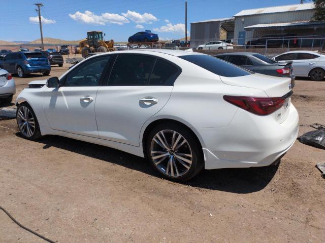  INFINITI Q50 2023 Белы