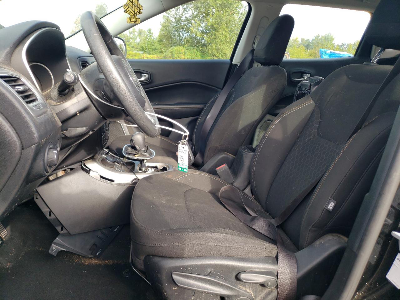 2021 Jeep Compass Sport VIN: 3C4NJDABXMT591392 Lot: 69105285