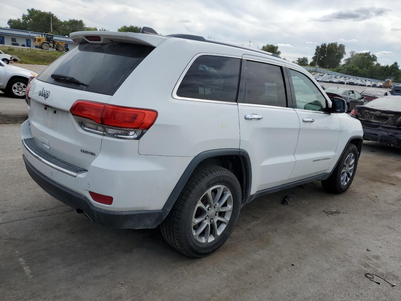 2014 Jeep Grand Cherokee Limited white suv flexible 1C4RJFBG6EC195979 photo #4