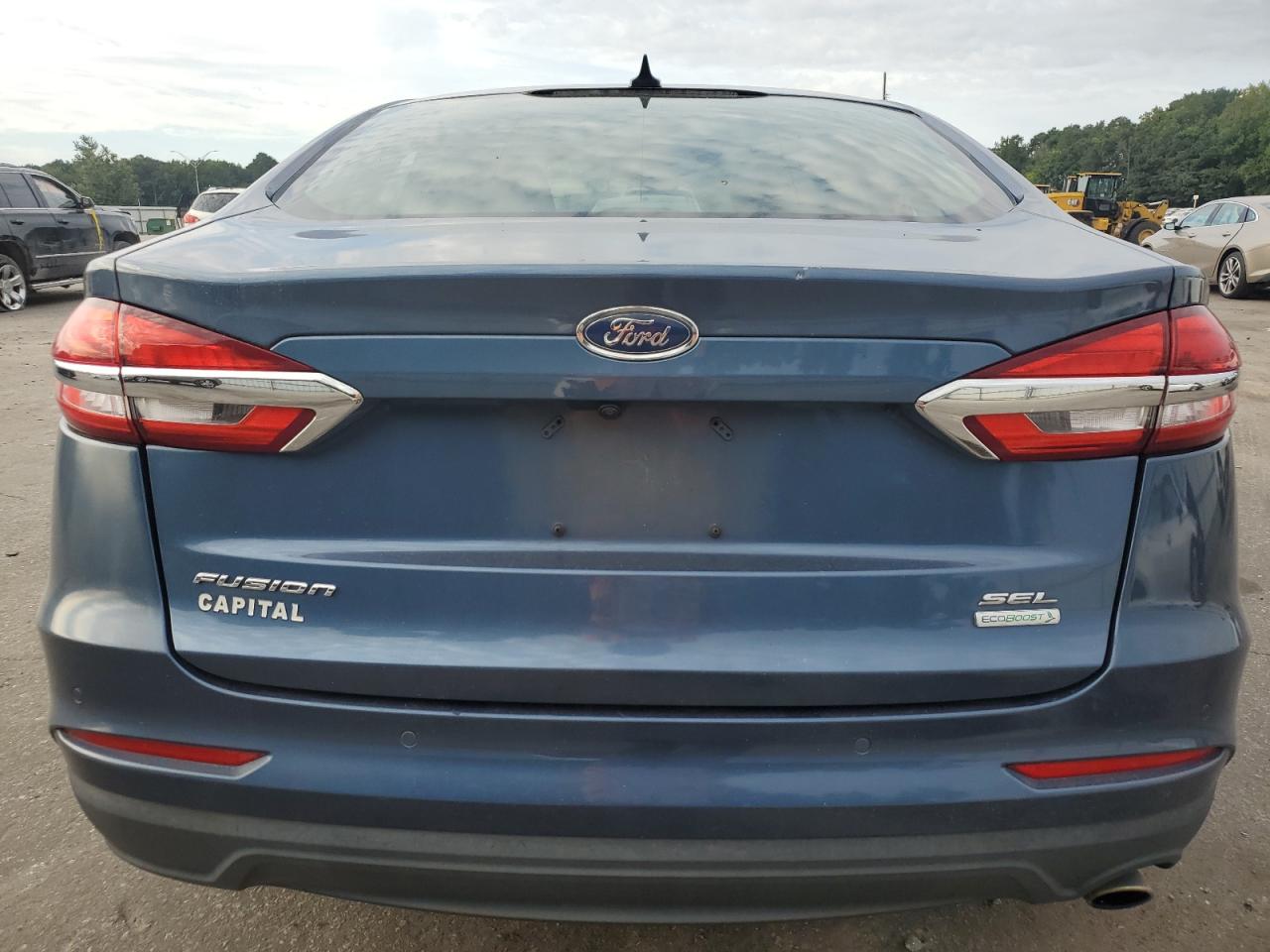 2019 Ford Fusion Sel VIN: 3FA6P0CD7KR253698 Lot: 69912445