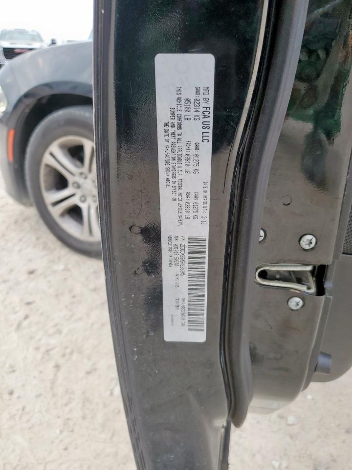 2016 Dodge Charger Se VIN: 2C3CDXBG0GH228305 Lot: 66638045