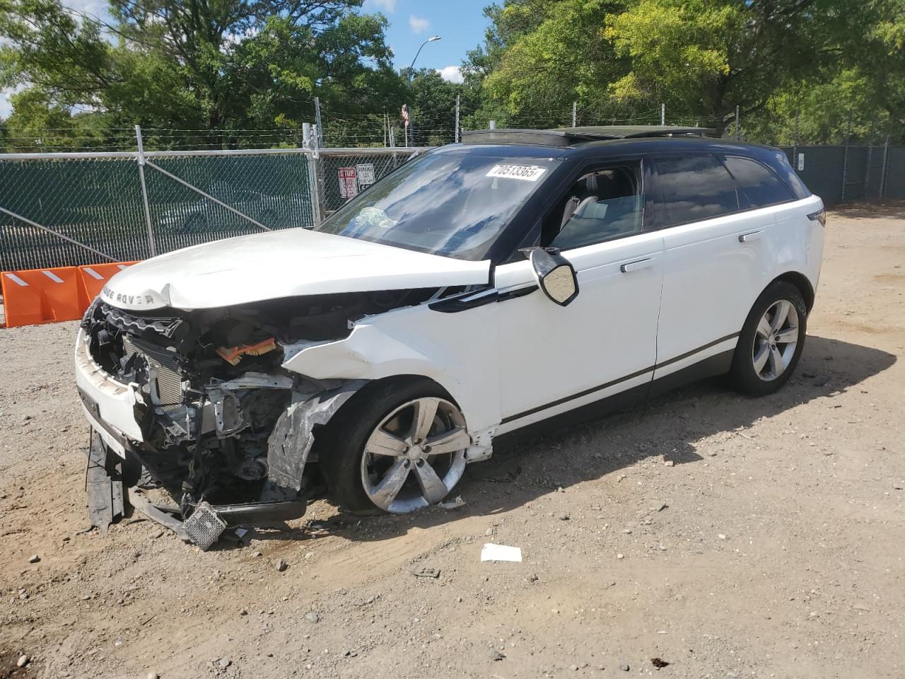 2020 Land Rover Range Rover Velar S white null gas SALYB2EXXLA285098 photo #1