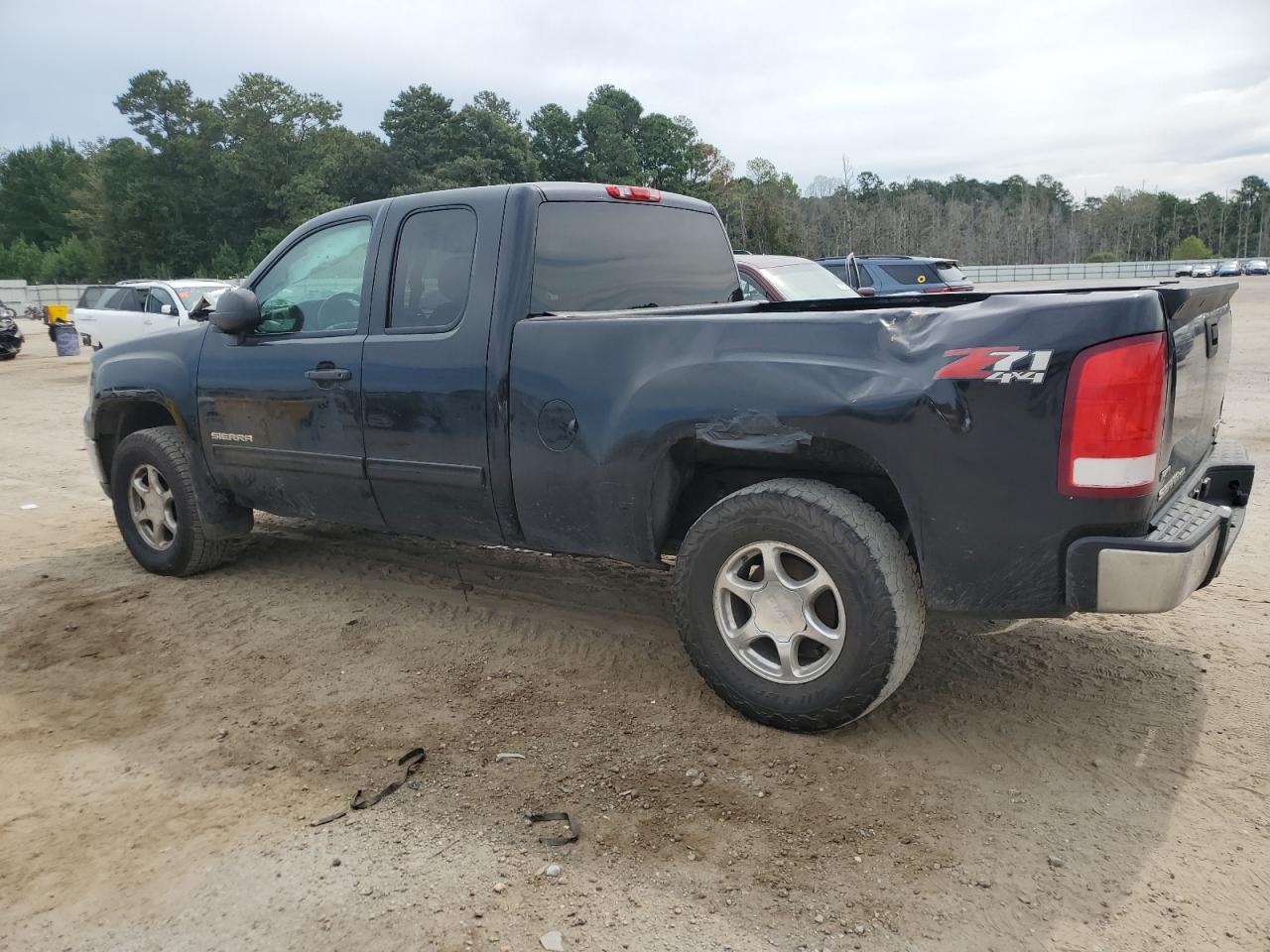 2012 GMC Sierra K1500 Sle black pickup flexible 1GTR2VE73CZ157056 photo #3