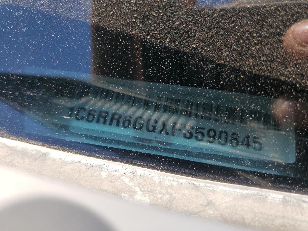 2015 Ram 1500 Slt VIN: 1C6RR6GGXFS590845 Lot: 68632275