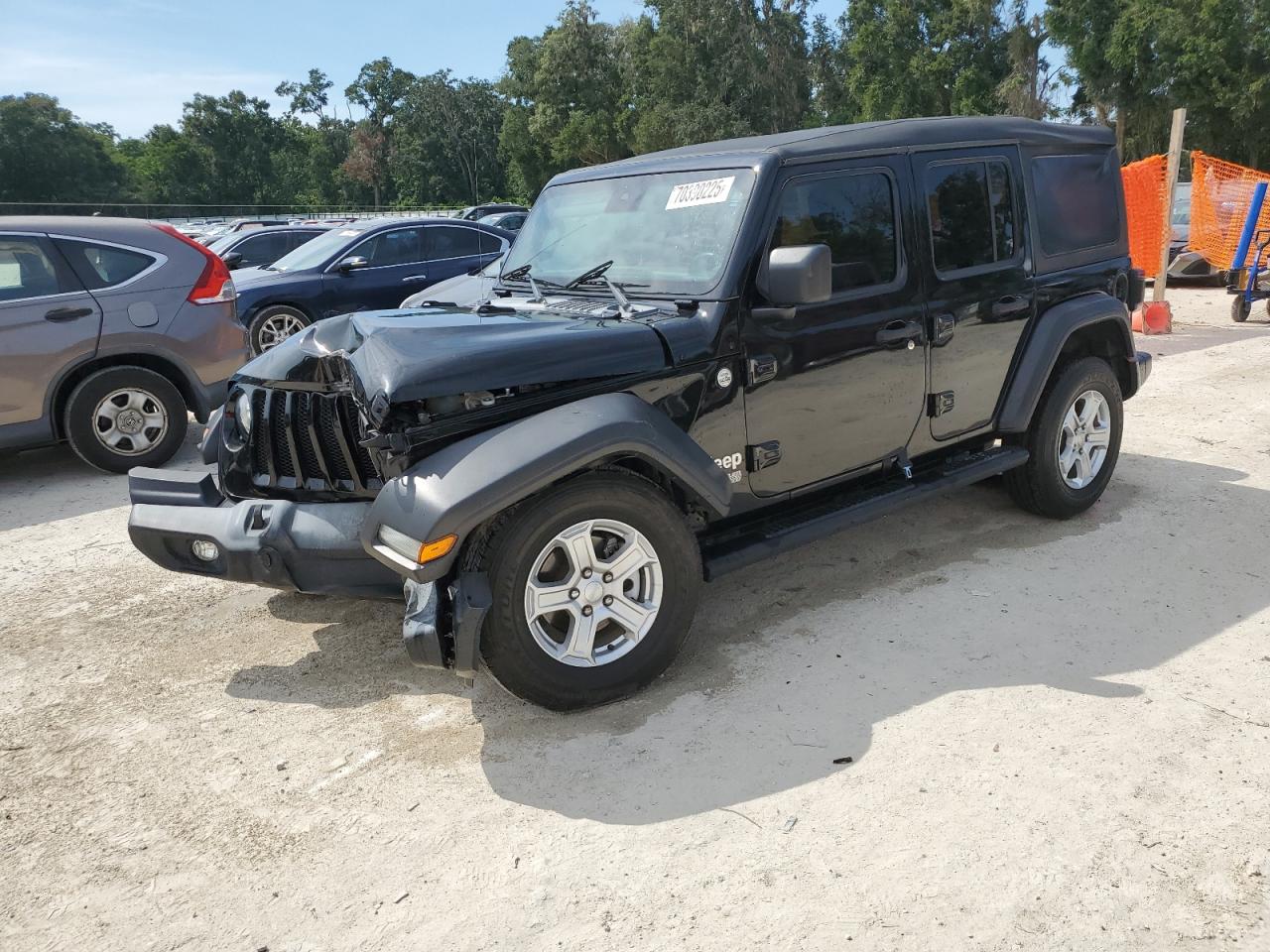 JEEP WRANGLER 2020. Lot# 70390225. VIN 1C4HJXDN4LW174766. Photo 1