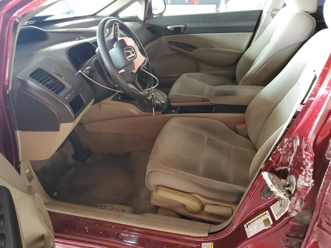 2009 Honda Civic Lx VIN: 19XFA16559E002329 Lot: 69631805