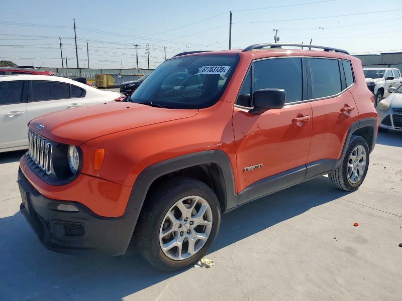  JEEP RENEGADE 2018 Оранжевый