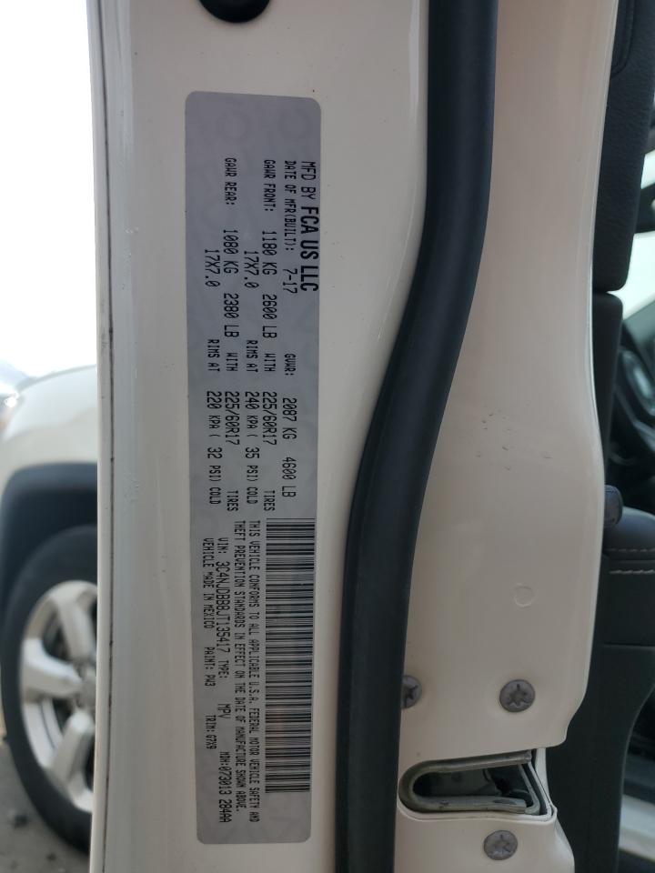 2018 Jeep Compass Latitude VIN: 3C4NJDBB8JT135417 Lot: 67732675