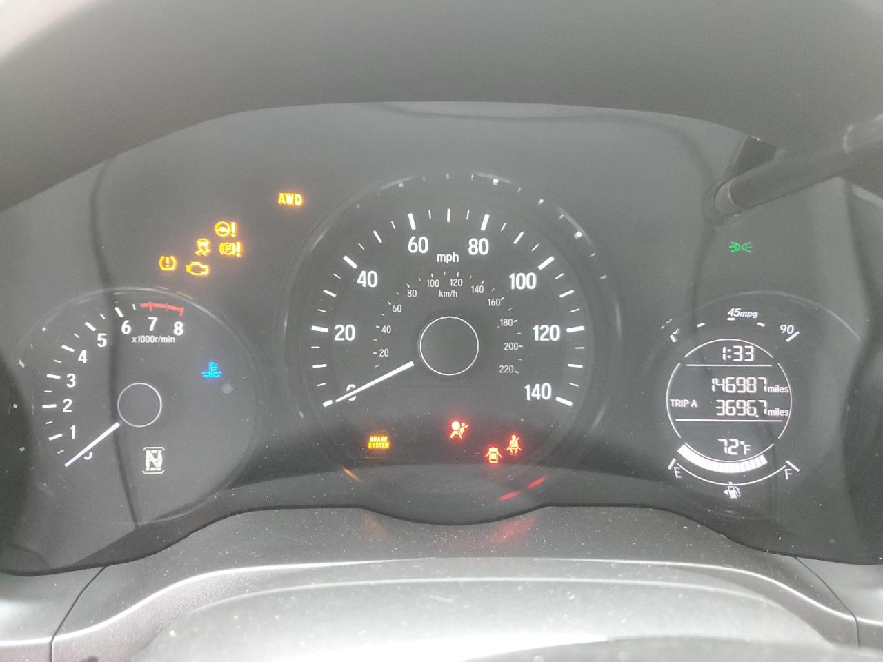 2017 Honda Hr-V Lx VIN: 3CZRU6H3XHG706875 Lot: 69741825