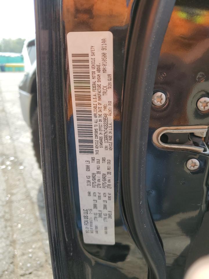 2016 Ram 1500 Laramie VIN: 1C6RR7NT4GS229540 Lot: 70559455