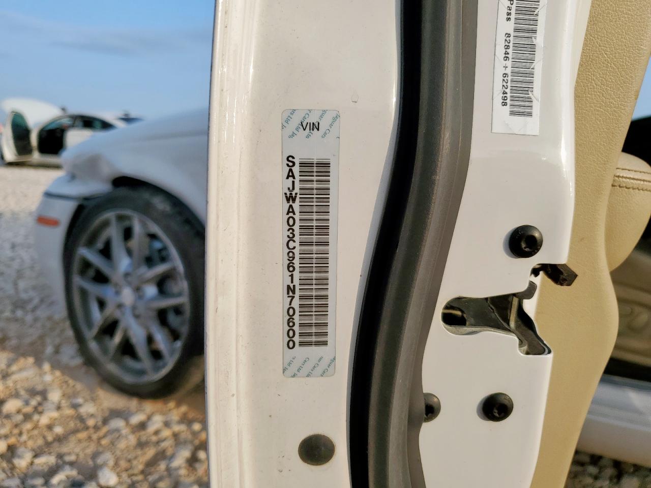 2006 Jaguar S-Type R VIN: SAJWA03C961N70600 Lot: 70535585