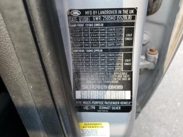 2008 LAND ROVER LR2 HSE  
