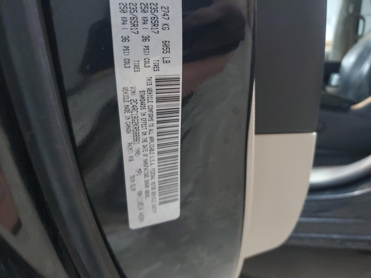 2019 Chrysler Pacifica Touring L VIN: 2C4RC1BG2KR588961 Lot: 68493235