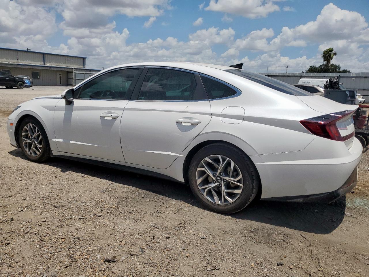 2022 Hyundai Sonata Sel white null gas KMHL64JA3NA187015 photo #3