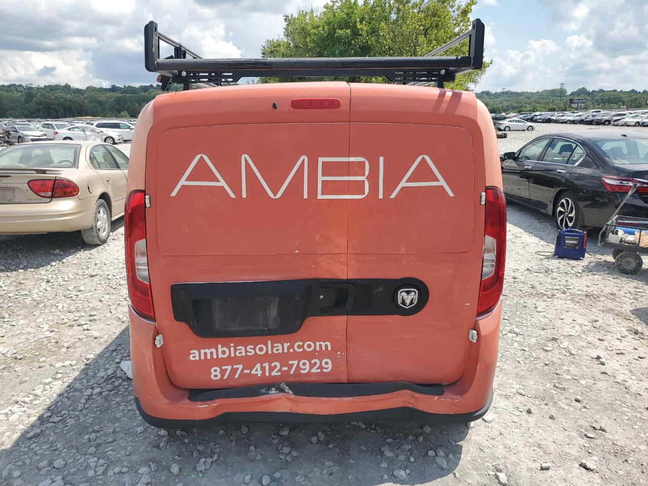 2022 Ram Promaster City Tradesman VIN: ZFBHRFAB2N6Y23659 Lot: 67082655