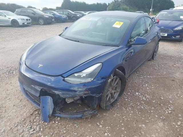 2021 TESLA MODEL 3 LONG RANGE AWD  for sale at Copart WISBECH