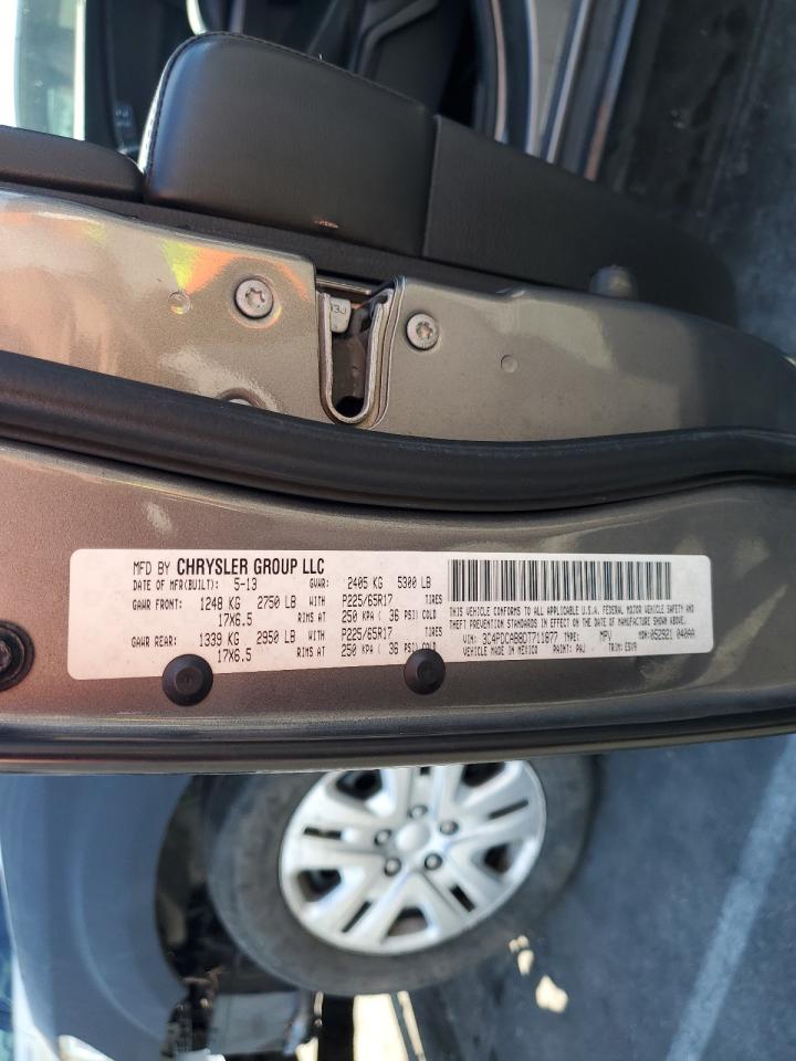 2013 Dodge Journey Se VIN: 3C4PDCAB8DT711877 Lot: 70142965