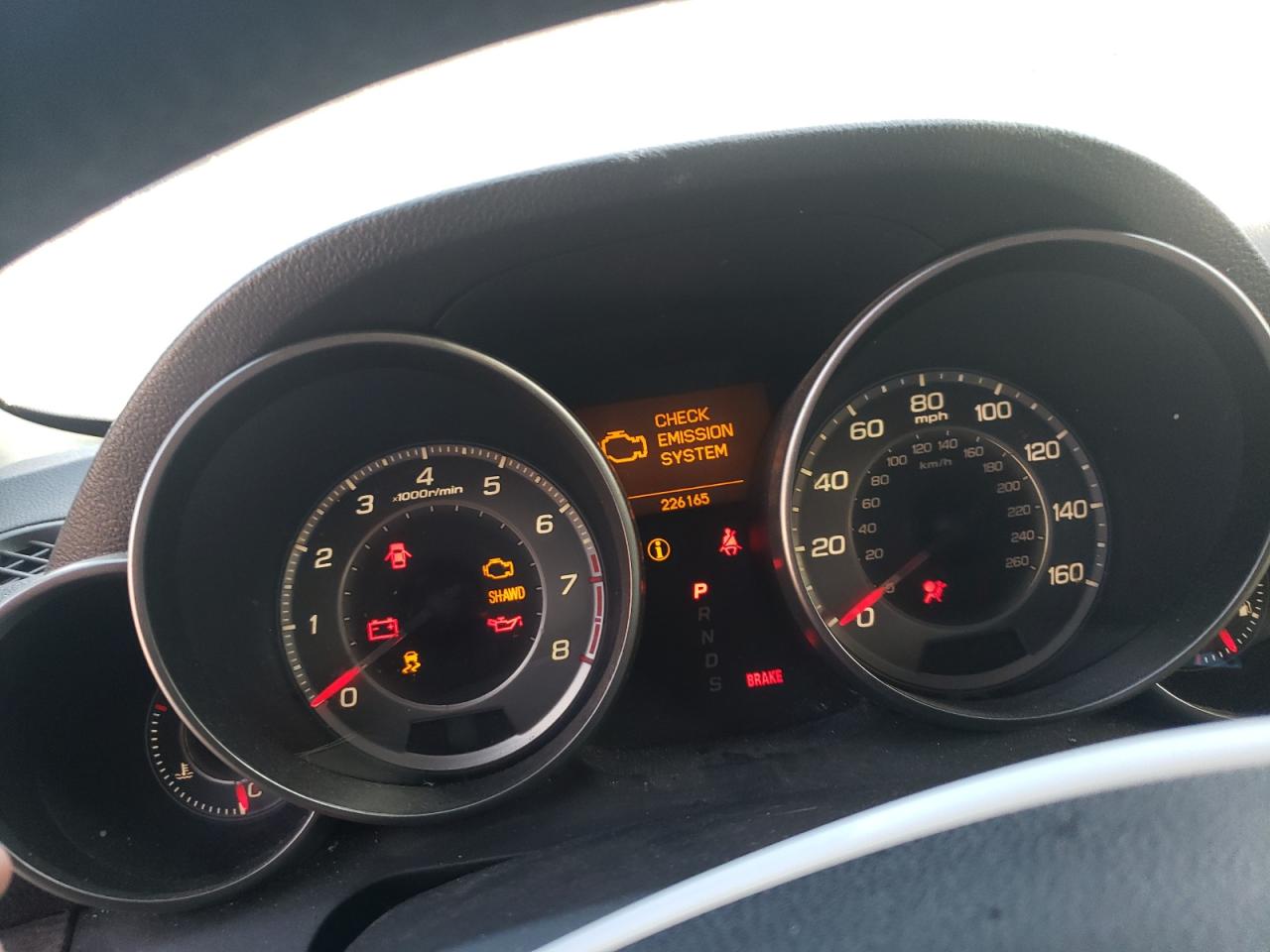 2011 Acura Mdx VIN: 2HNYD2H26BH504294 Lot: 93959965