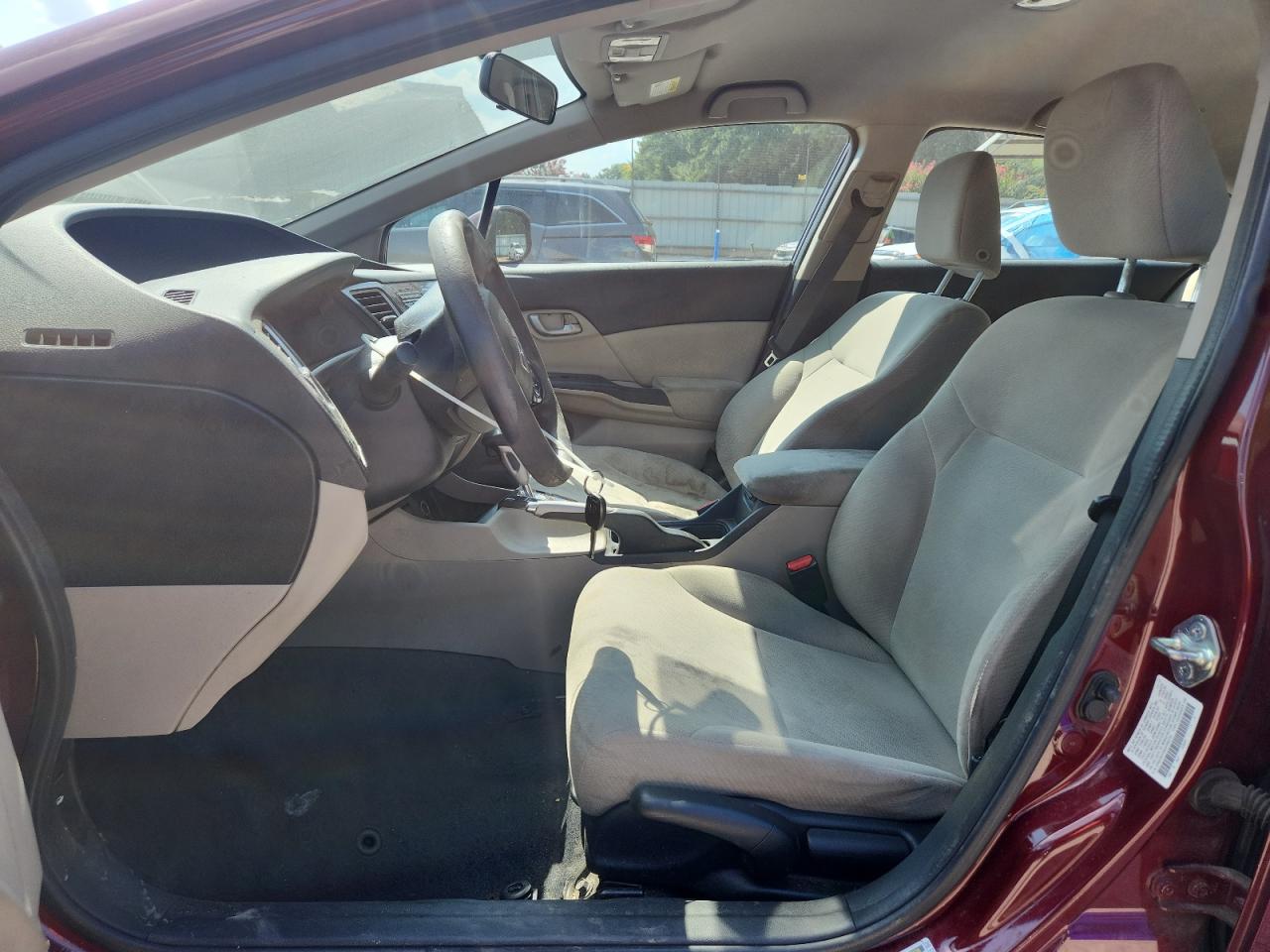 2013 Honda Civic Lx VIN: 2HGFB2F56DH599735 Lot: 70562545