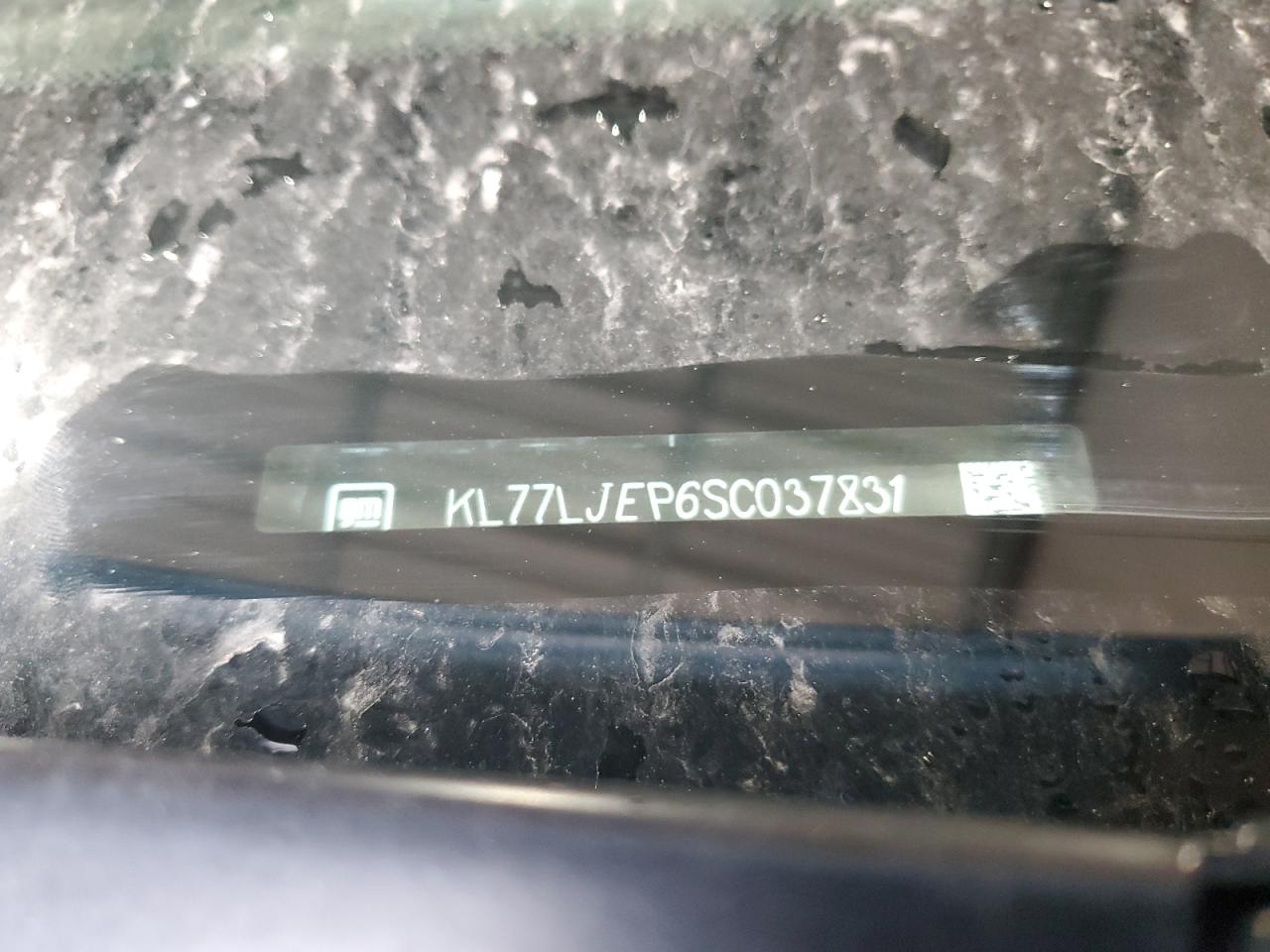 2025 Chevrolet Trax 2Rs VIN: KL77LJEP6SC037831 Lot: 69994035