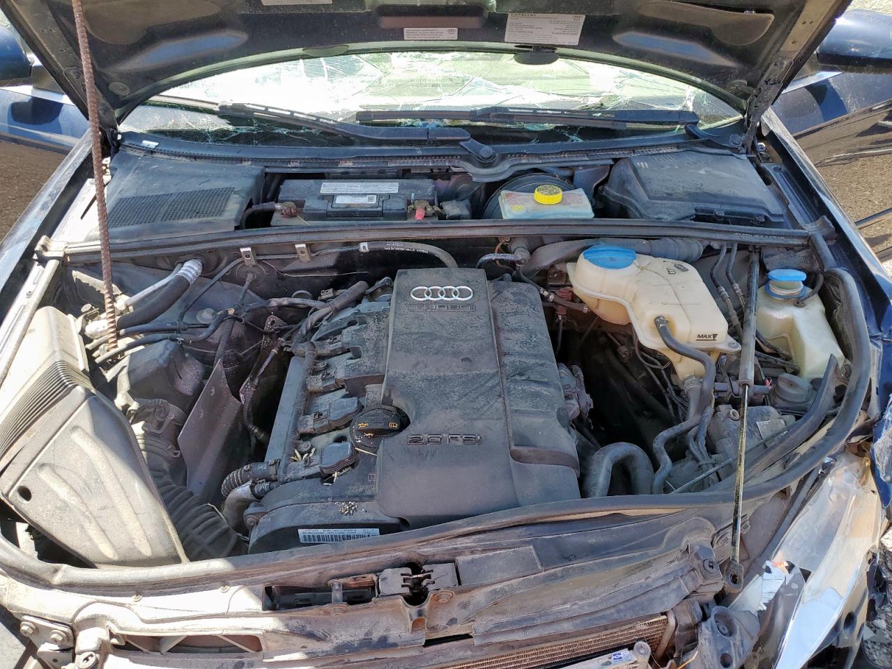 2008 Audi A4 2.0T Quattro VIN: WAUDF78EX8A142478 Lot: 70163005