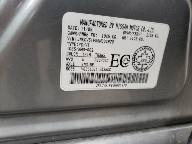 2006 INFINITI G35   