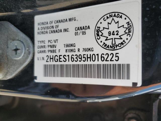 2005 HONDA CIVIC DX VP  