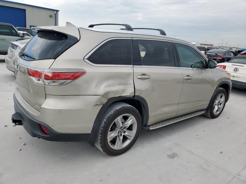  TOYOTA HIGHLANDER 2016 tan